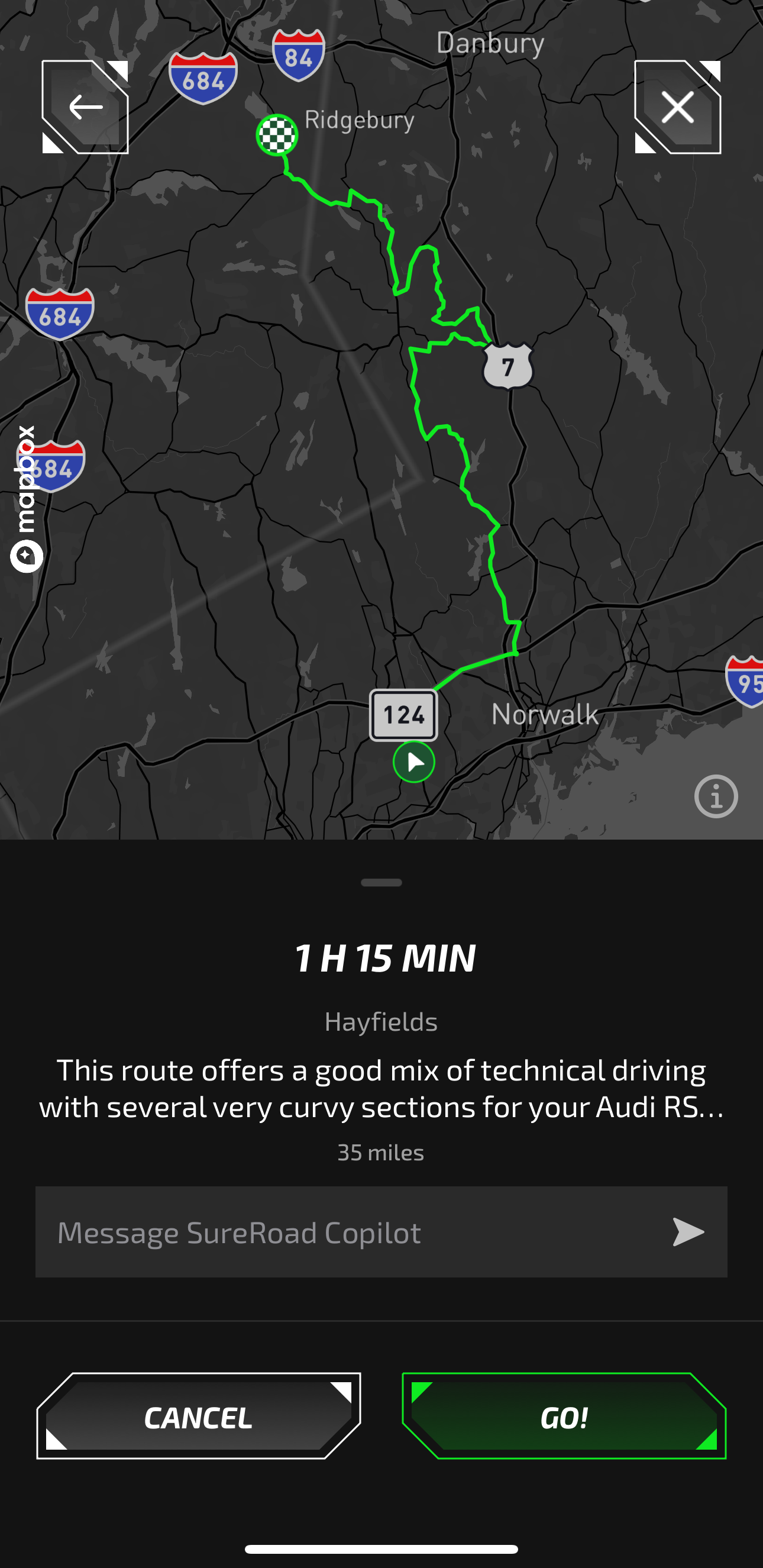 SureRoad App - Onboarding Screen